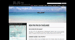 Desktop Screenshot of phi-phi.tv