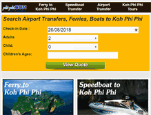 Tablet Screenshot of phi-phi.com